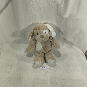 Cloud b Plush Spotted Puppy In Tan and Cream